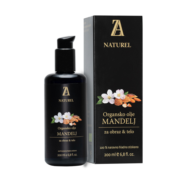 ZA Naturel organsko mandljevo olje